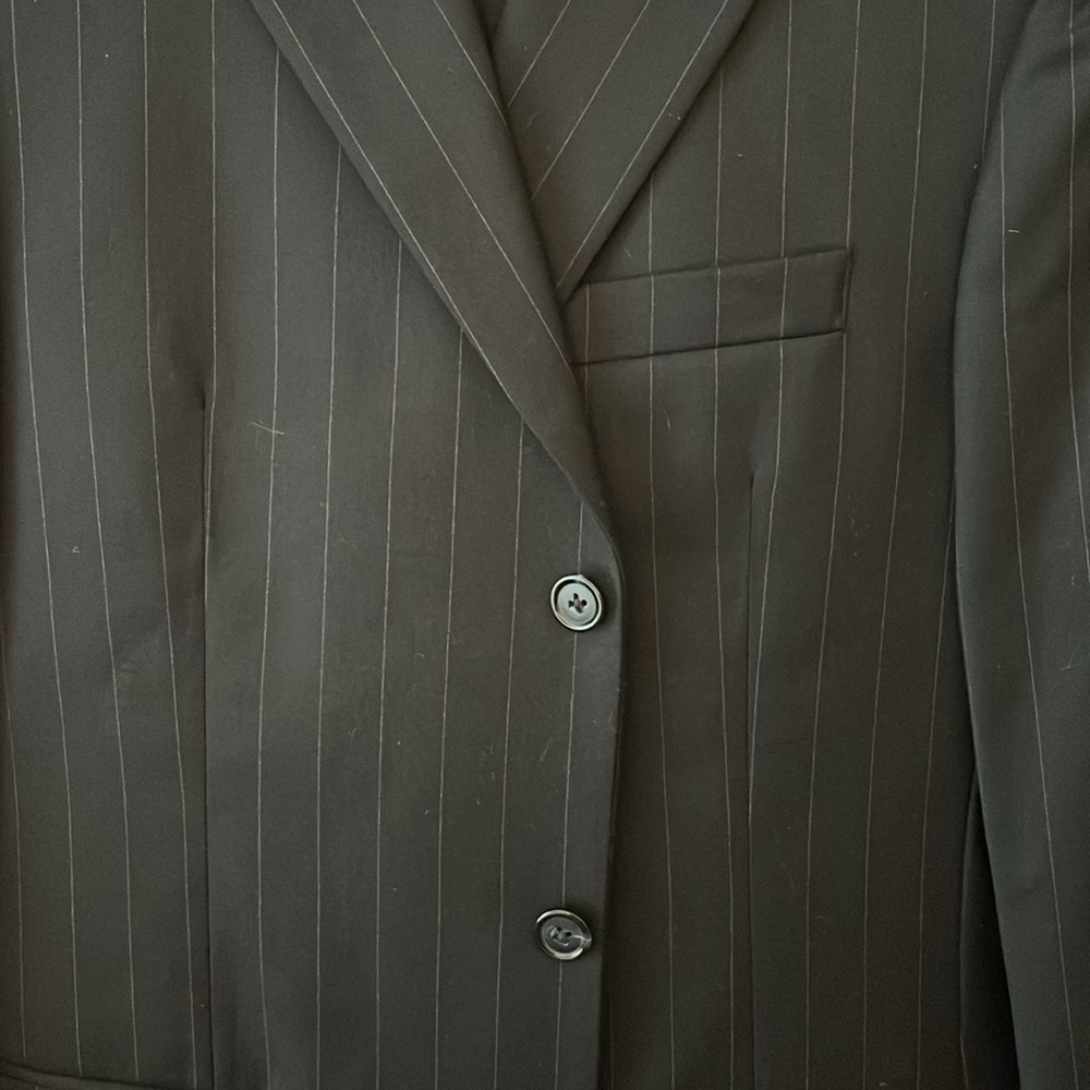 Jos. A. Bank pinstripe suit